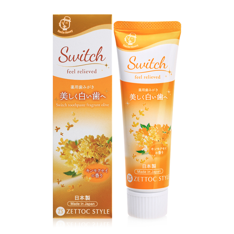 Kem đánh răng Zettoc Switch Toothpaste Oliu