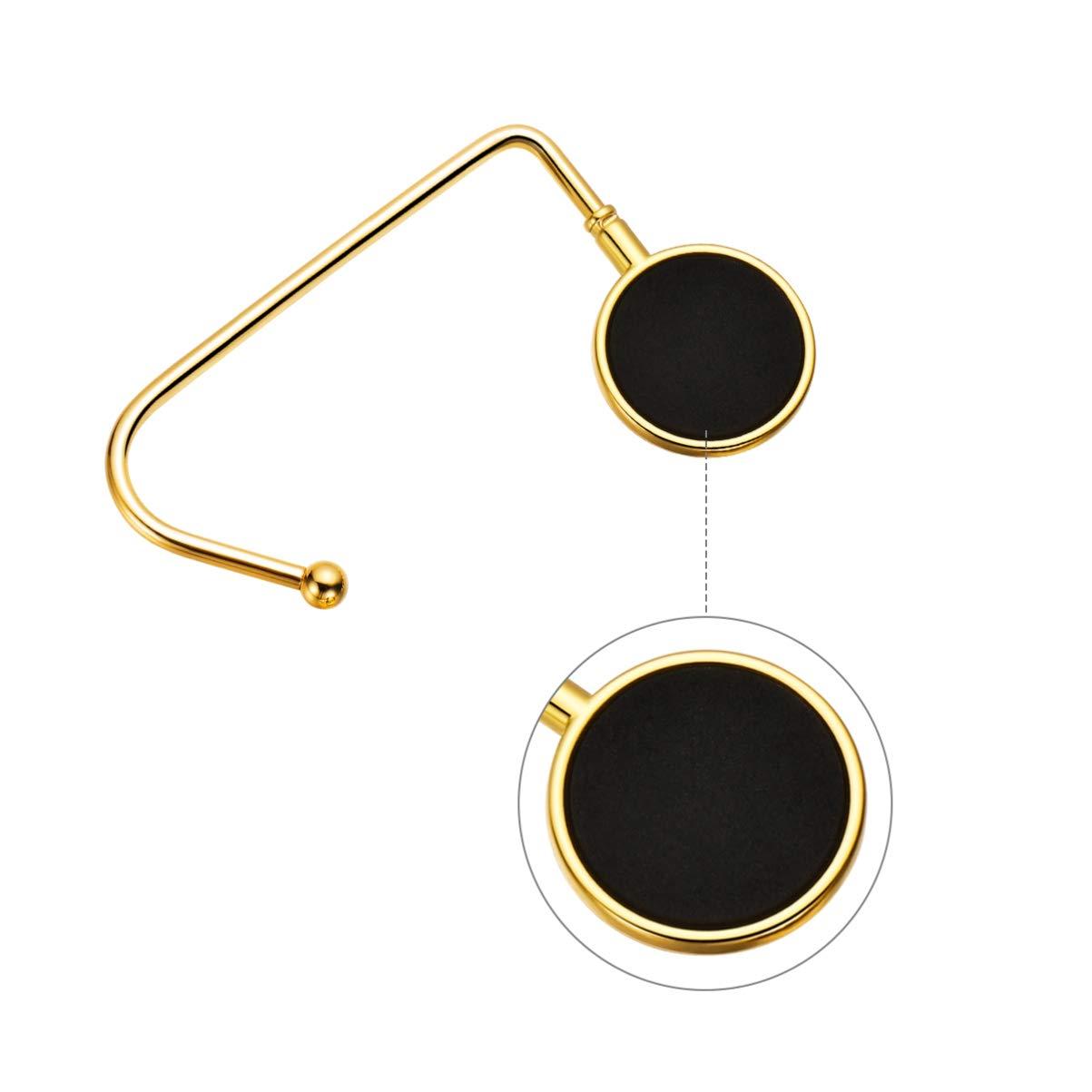 6pcs Chủ sở hữu cổ phiếu Giáng sinh Kamin Mặt dây chuyền Túi xách Người giữ túi xách Túi xách Chế giữ túi chống lại túi, vàng