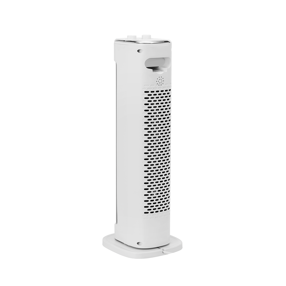 Máy sưởi gốm Elmich CHE-8644, Công suất 2000W, Điều khiển núm xoay, 1 mức gió mát và 2 mức gió ấm, Tự động ngắt khi đổ, Xoay 60 độ, Bảo hành 2 năm - Hàng chính hãng
