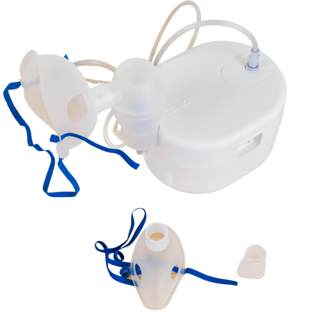 Máy xông mũi họng Omron NE-C106 [Hàng chính hãng] - Hỗ trợ đường hô hấp hiệu quả, an toàn cho trẻ em