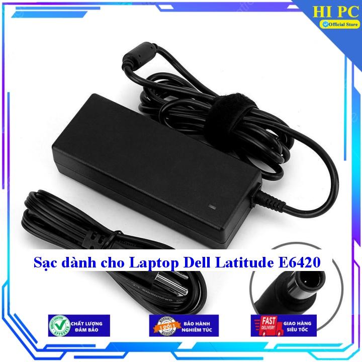 Sạc dành cho Laptop Dell Latitude E6420 - Kèm Dây nguồn - Hàng Nhập Khẩu