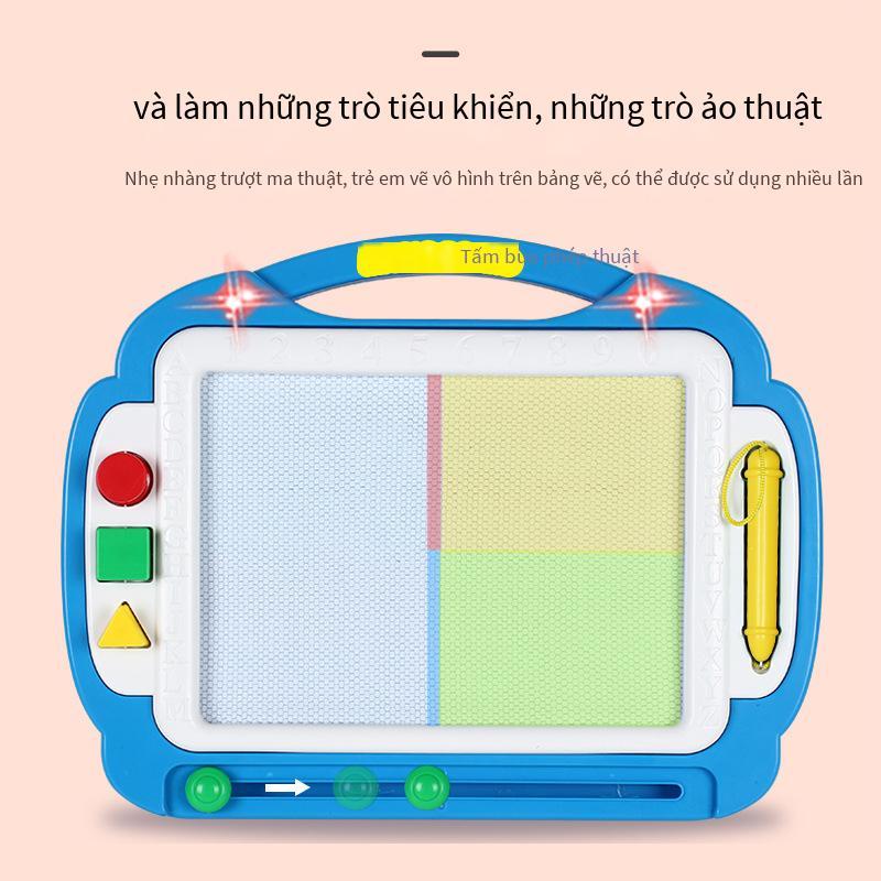 Phong cách mới nhất bảng vẽ từ tính lớn dành cho trẻ em bảng viết màu bảng đen nhỏ học tập phim hoạt hình graffiti bảng đồ chơi vẽ 1-3 tuổi