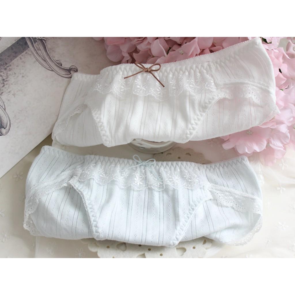 Quần Lót cotton Phối Ren Xuất Đông Âu Hàng Loại Đẹp.