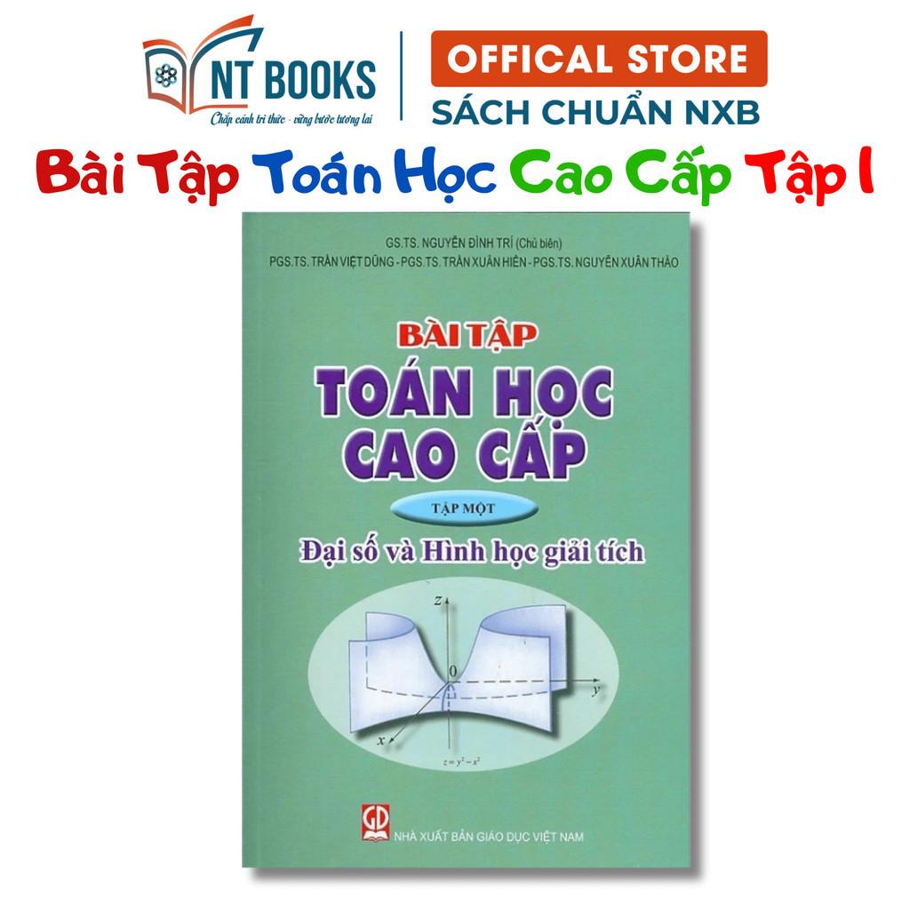 Sách - Combo Toán Học Cao Cấp - Bài Tập Toán Học Cao Cấp - Tập 1 (Đại Số Và Hình Học Giải Tích) - KHỔ TO - HV - ảnh 3