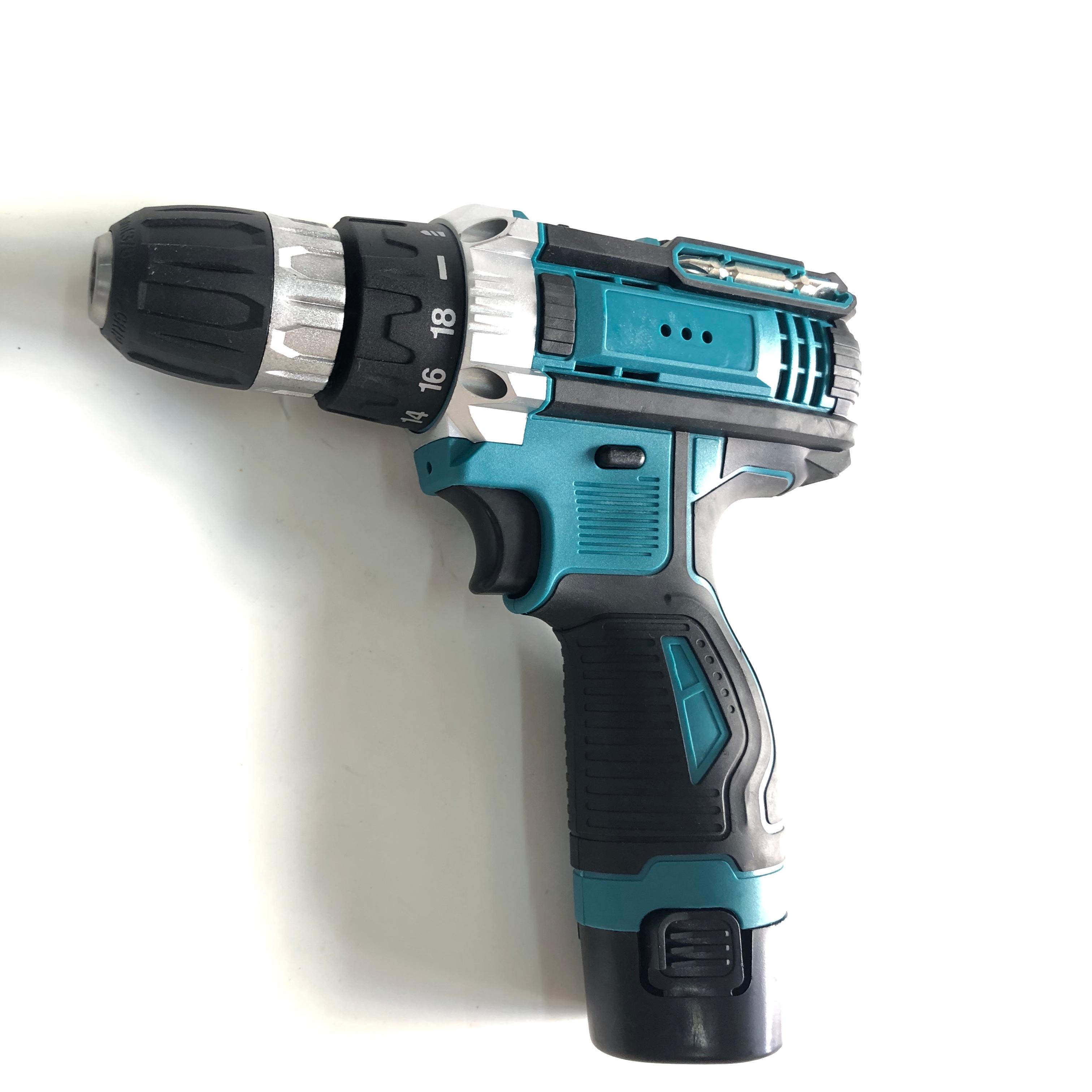 BỘ MÁY KHOAN PIN 12V 2 PIN KÈM BỘ MŨI KHOAN, MŨI BẮT VÍT