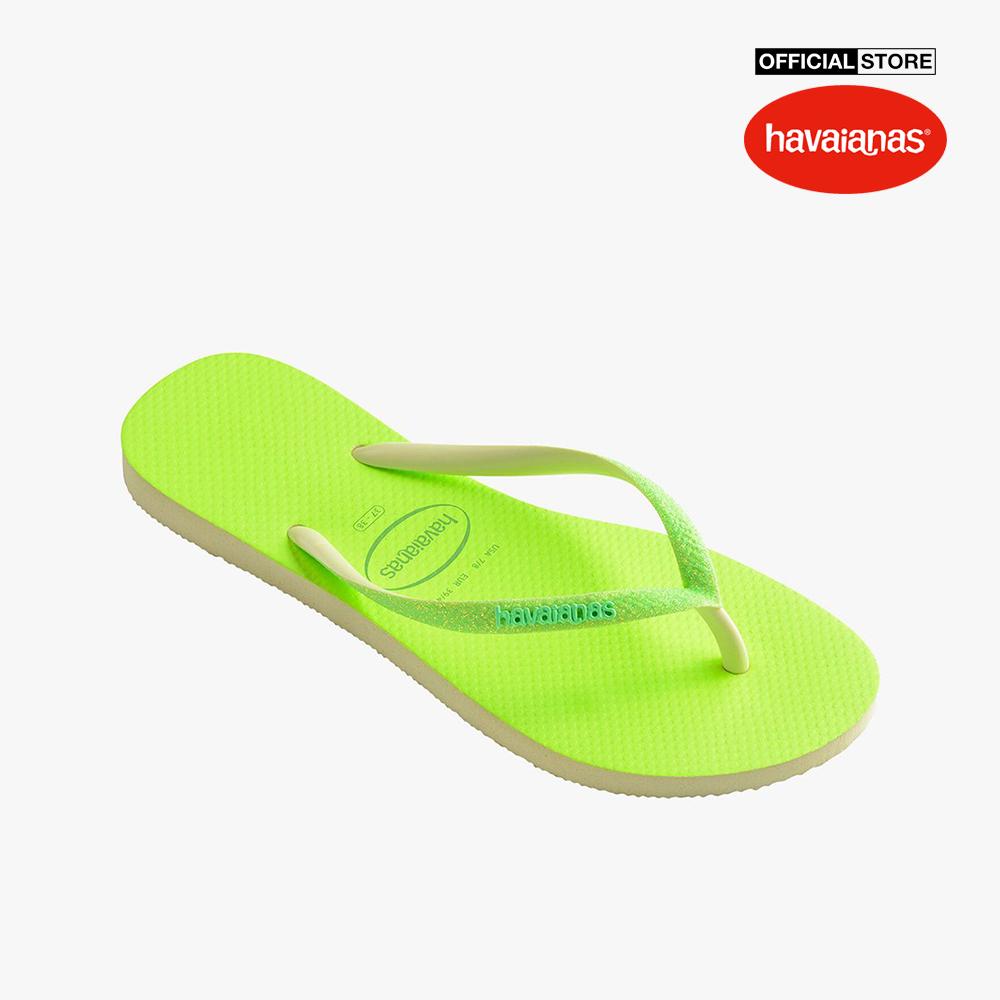 HAVAIANAS - Dép nữ Slim Glitter Neon 4147111-0904