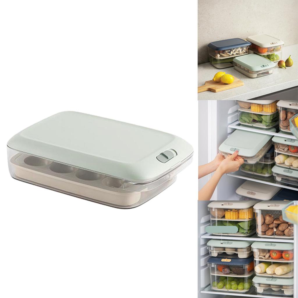Storage Plastic Lids BPA Free Leak Proof Food Container Clear