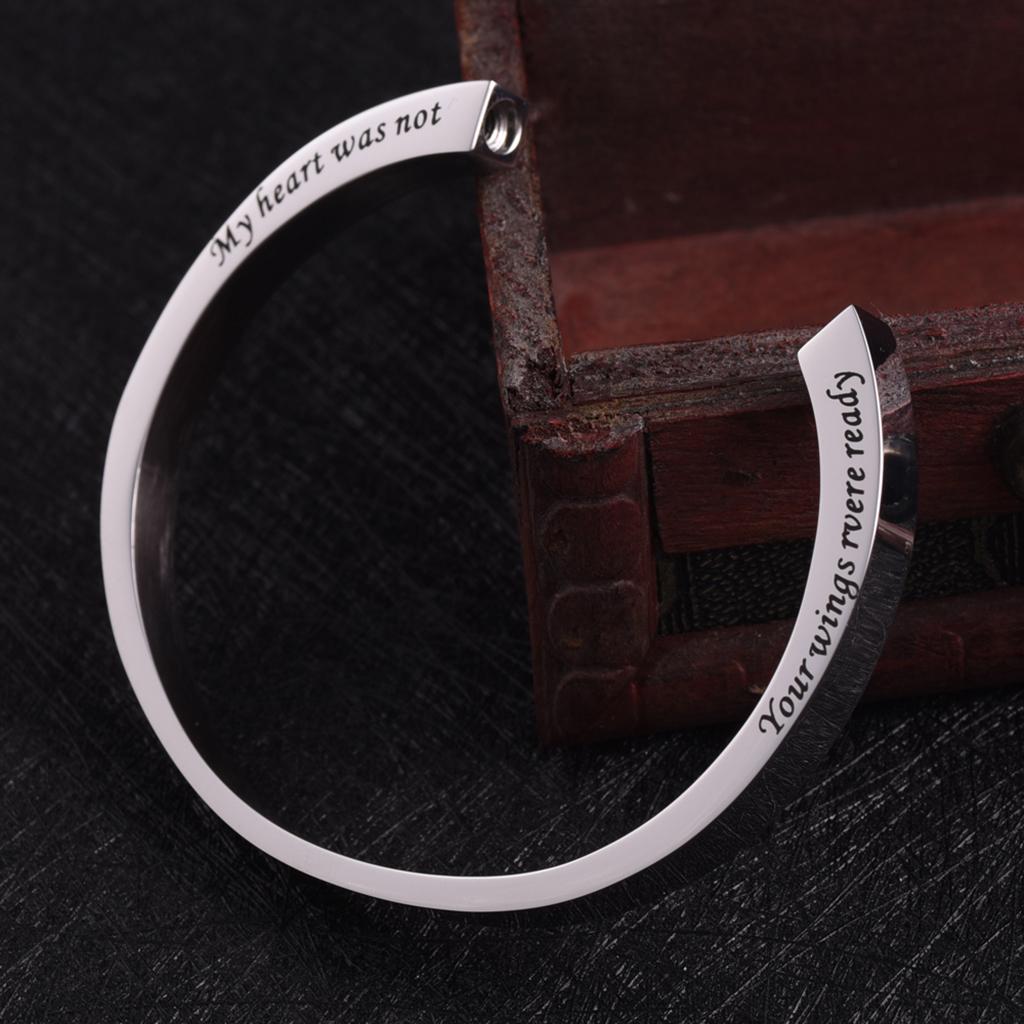 Stainless Steel Cremation Bracelet