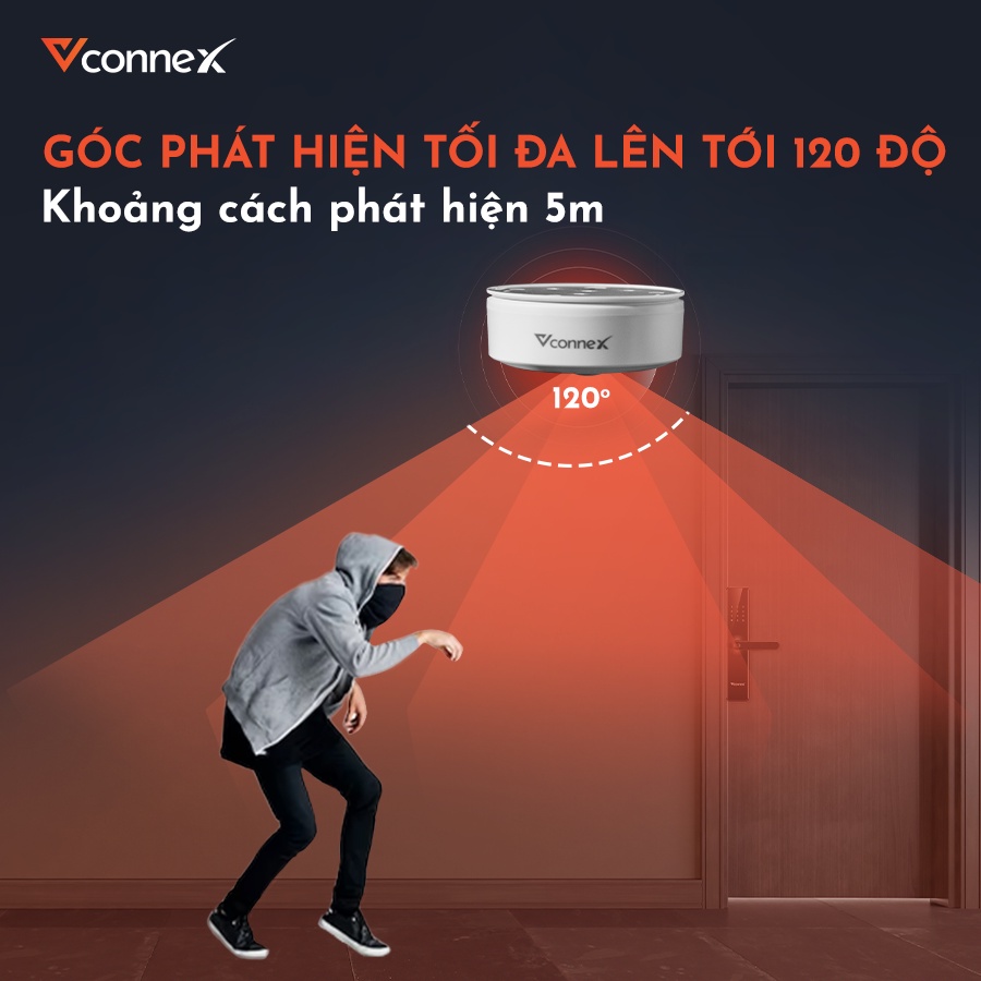 Cảm Biến Chuyển Động Vconnex - Bền Đẹp