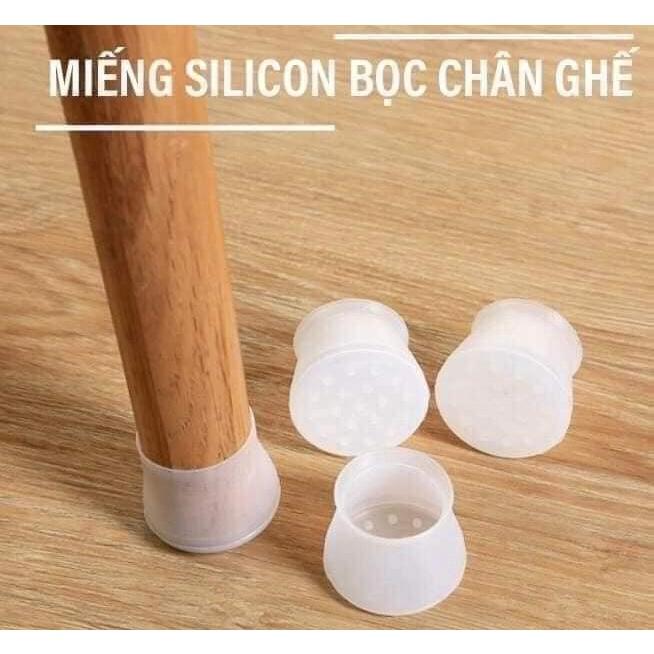 Bọc chân bàn ghế silicon (Set 4 cái)