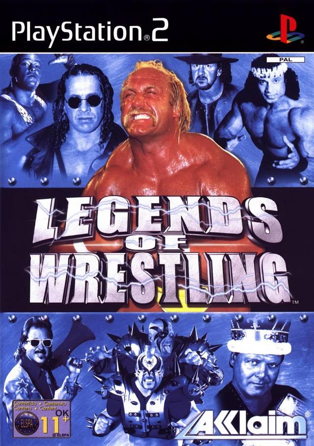 Đĩa Game Legends of Wrestling  PS2