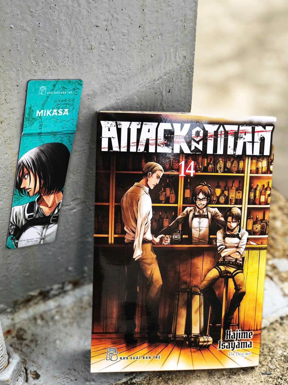 Attack On Titan - Tập 14 -Tặng Kèm Bookmark Nam Châm