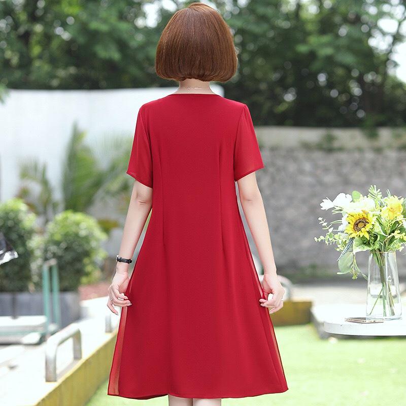 ️Có Big Size️ĐẦM TRUNG NIÊN NỮ CÁCH TÂN SANG TRỌNG - LỊCH SỰ- QUÝ PHÁI, ĐẦM XINH TẶNG MẸ ĐI TIỆC
