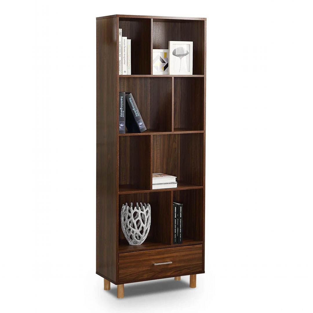 Giá sách gỗ gia đình đa năng tiện nghi SMLIFE Beeb