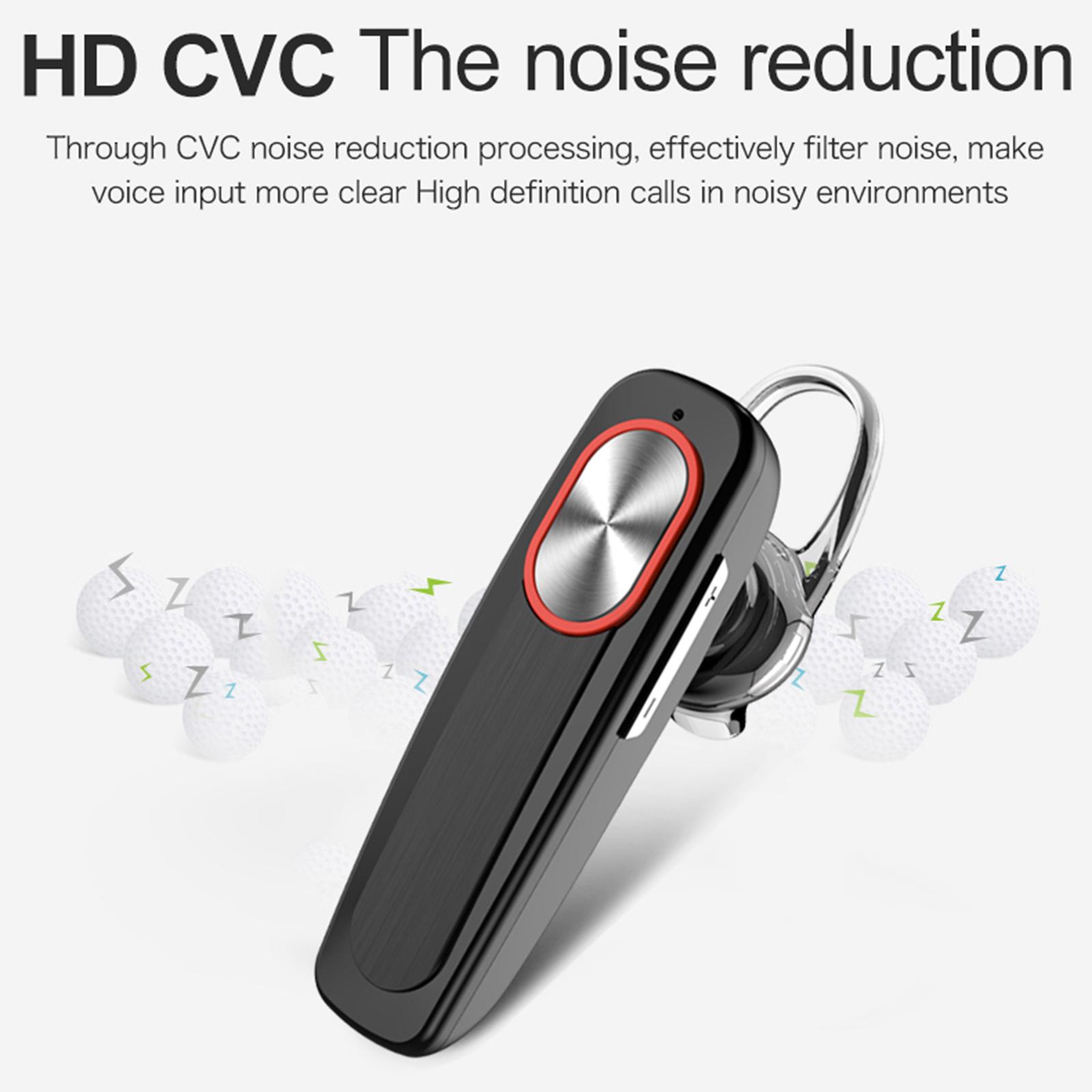 Bluetooth Long Standby Headset Universal With Mic For Business