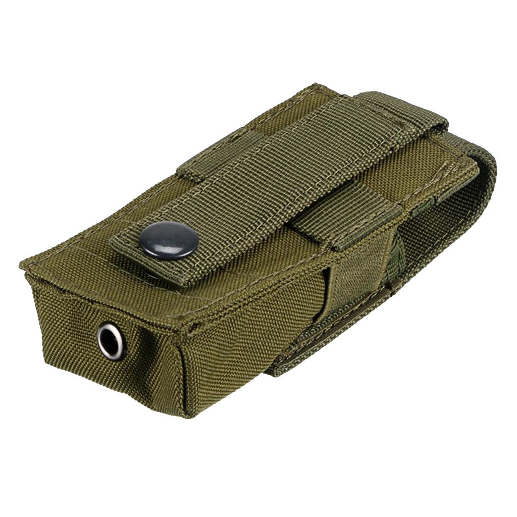 Tactical Military Flashlight Torch Belt Holster Holder Pouch