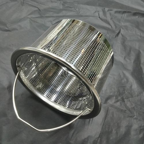 Giỏ thu rác bồn rửa chén bát thoát nước nhanh, lọc cặn rác hiệu quả, dùng cho phễu 110, 114mm