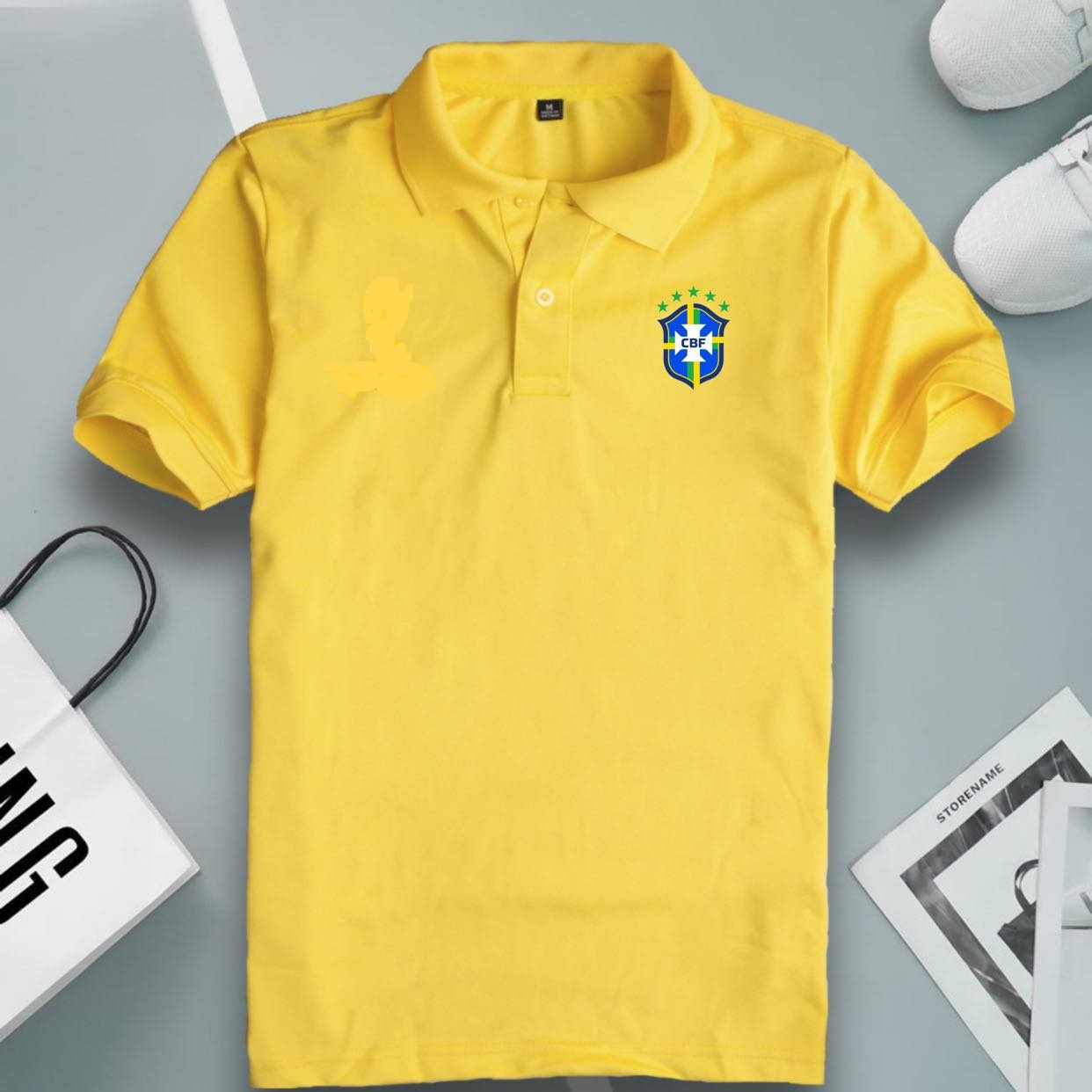 Áo Thun Thể Thao 4 chiều – Đội Tuyển Brazin