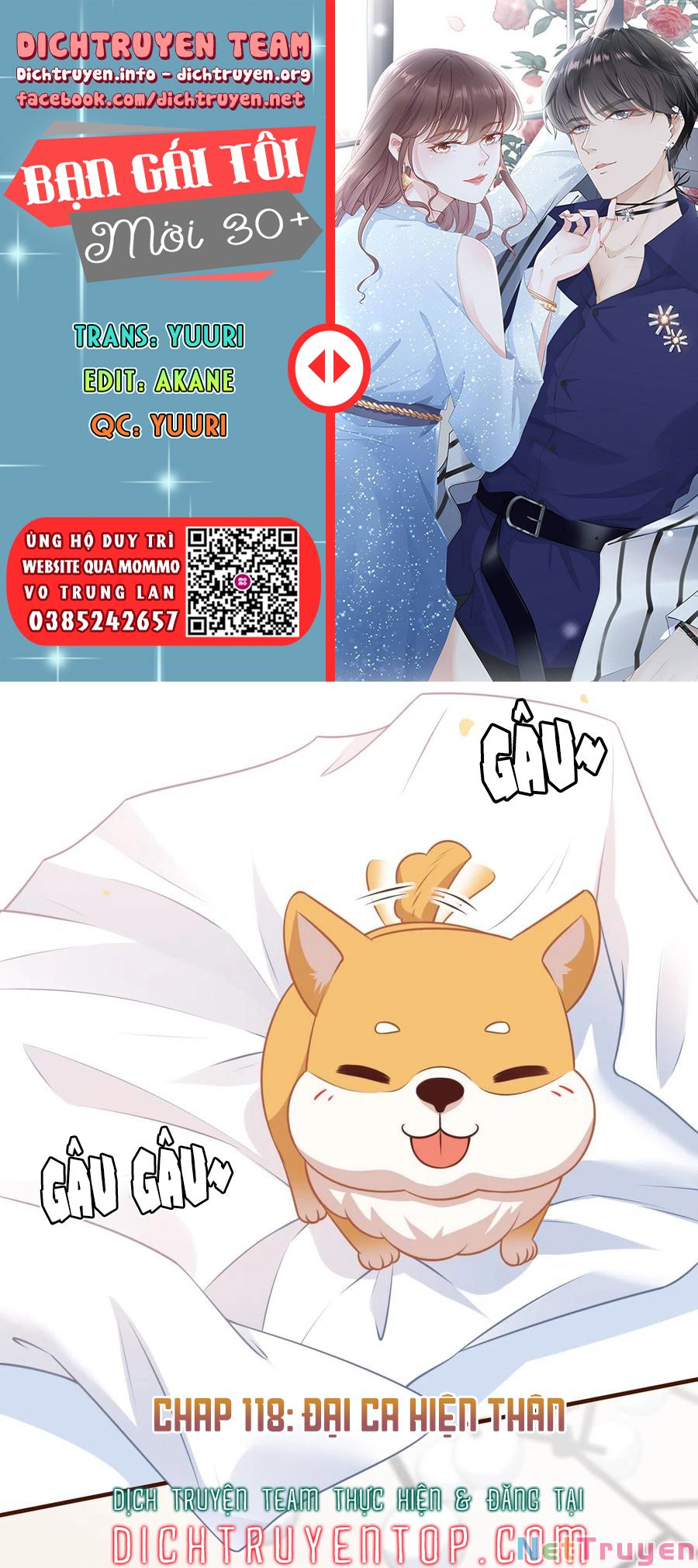 bạn gái tôi mới 30+ tuổi xuân chapter 118 1