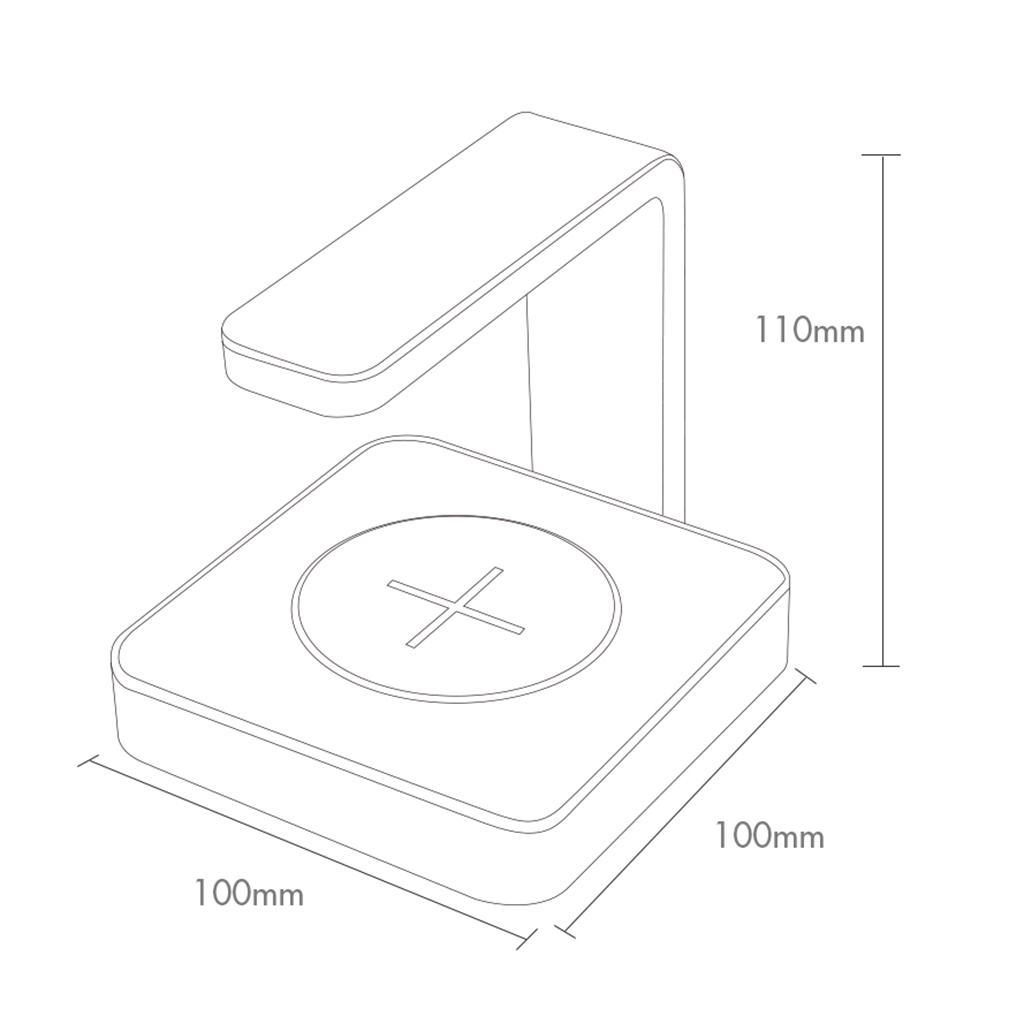 2 In 1 QI Wireless Fast Charger 10W Mobile Phone Sterilization UV Germicidal