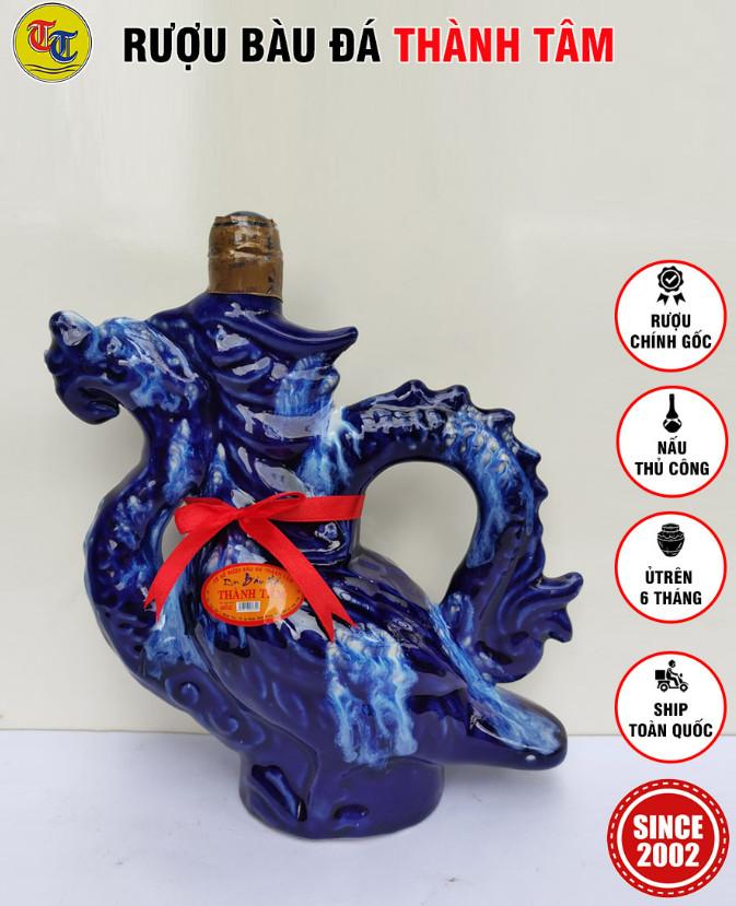 Đặc Sản Bình Định - Rượu Bàu Đá Thành Tâm Thuyền Chim 700ml - OCOP 3 Sao