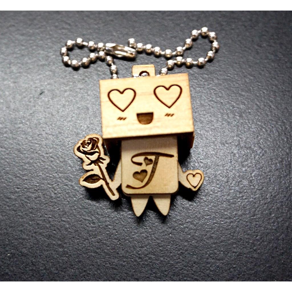 Danbo Tặng Hoa Có tên Của bạn và Người Thân