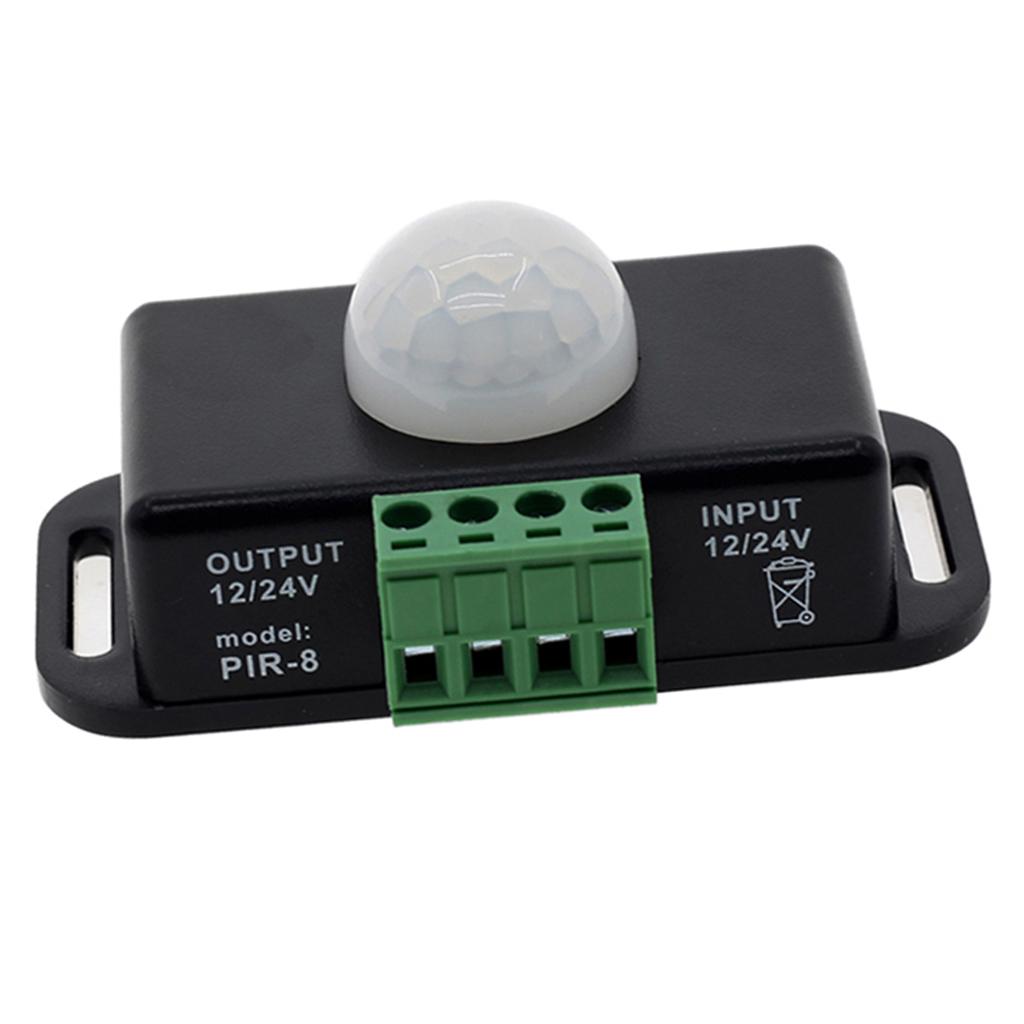 IR Infrared Body Motion Sensor Auto Light Lamp Control Switch 12V 24V 6A