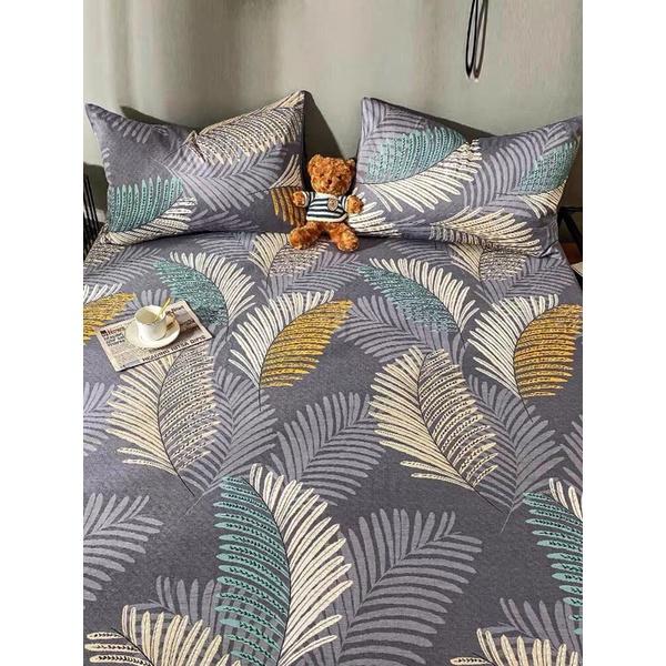 Bộ Ga Gối Cotton Living Hàng Nhập Khẩu Cao Cấp 3 Món Hoa nhí