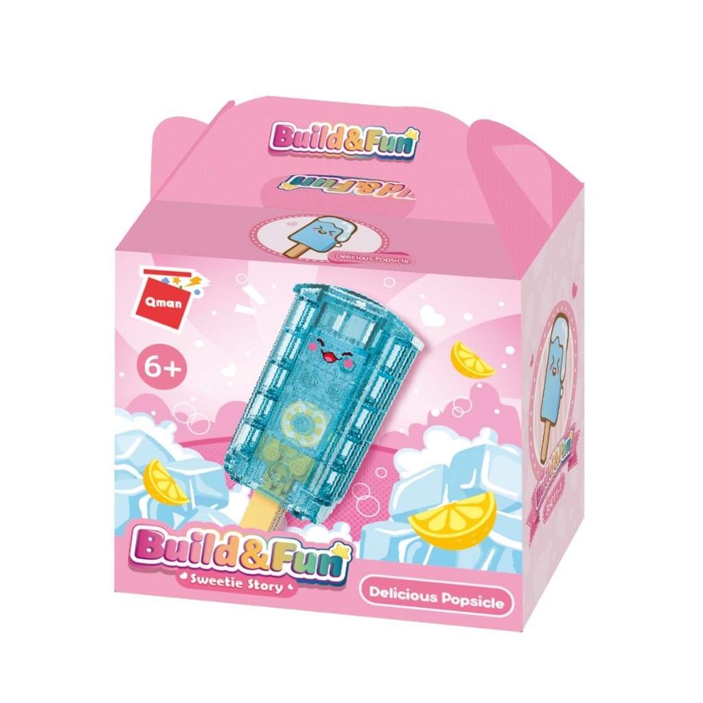 Đồ chơi - QMAN - 35011 Đồ chơi xếp hình Build &amp; Fun - Sweetie Story ngọt ngào