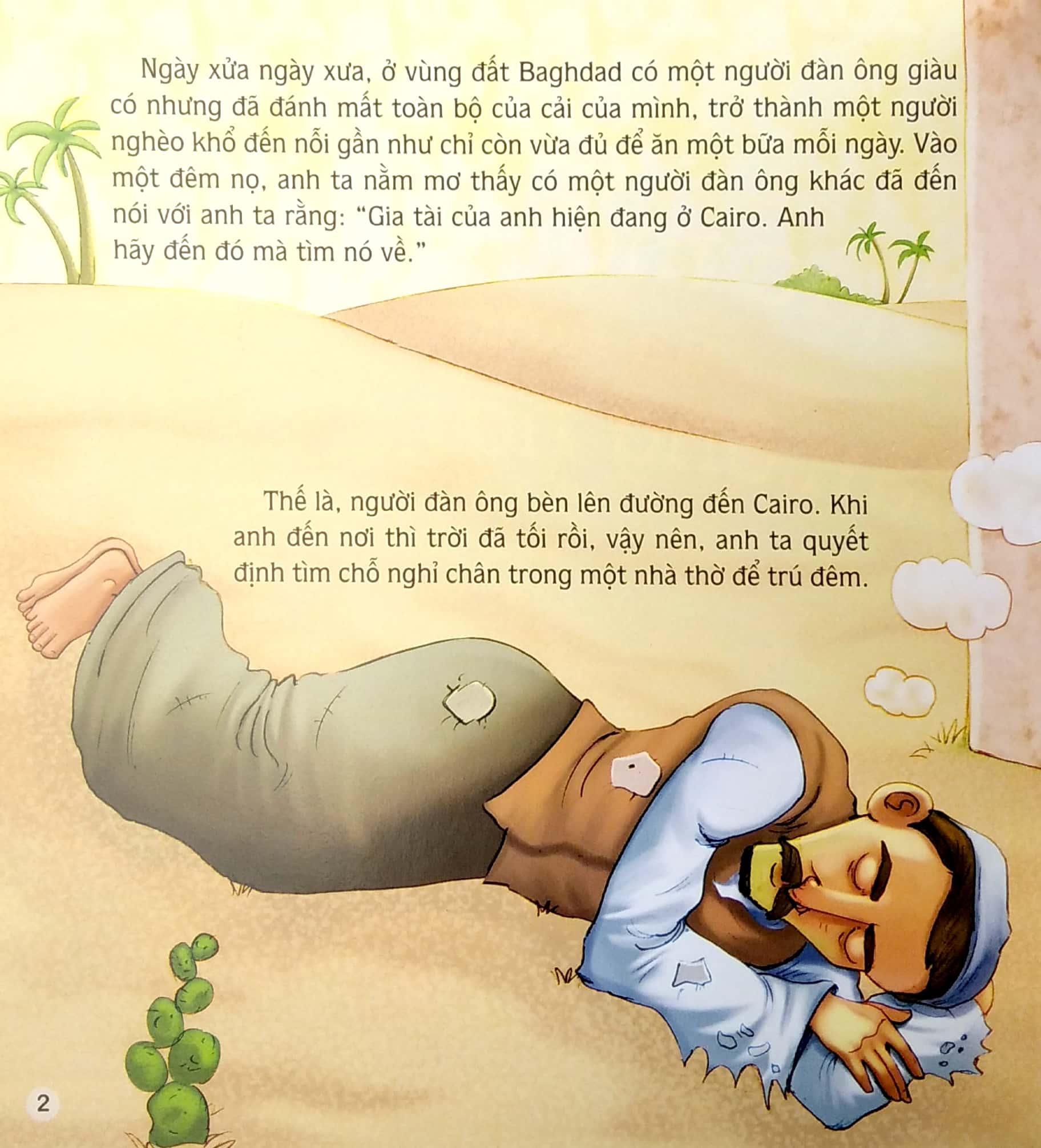 Sách Ngày Xửa Ngày Xưa - Giấc Mơ Của Người Đàn Ông Nghèo