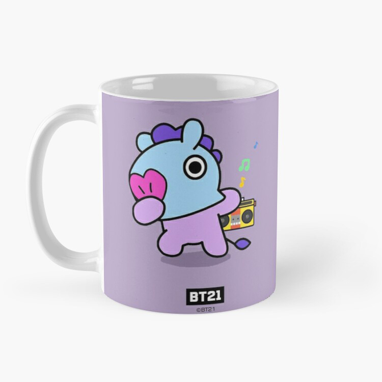 Cốc sứ in hình Mang BT21 BTS