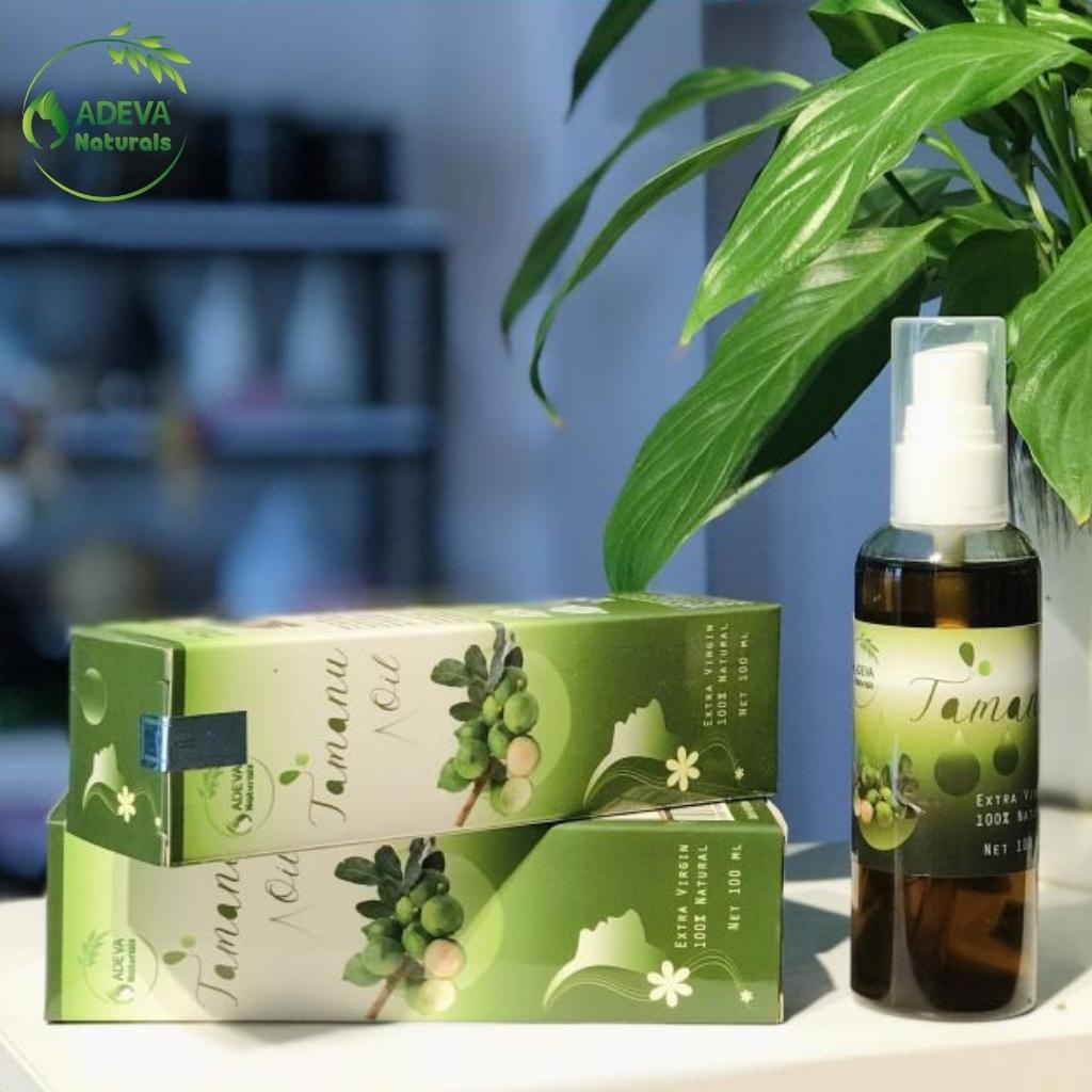 Dầu Mù U Nguyên Chất ADEVA NONI TAMANU OIL Chiết Xuất Làm Mờ Sẹo Thâm Và Các Vết Rạn Ở Phụ Nữ Sau Sinh 100ML