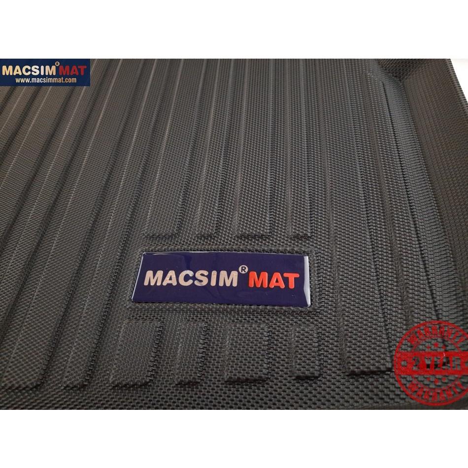 Thảm lót cốp xe ô tô BMW X1/F48 2016-2018 nhãn hiệu Macsim hàng loại 2