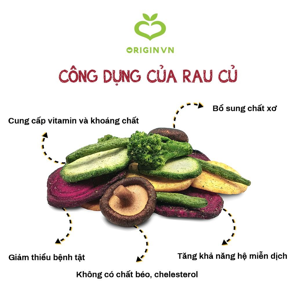 Rau củ sấy giòn vị truyền thống DJ&A 90g