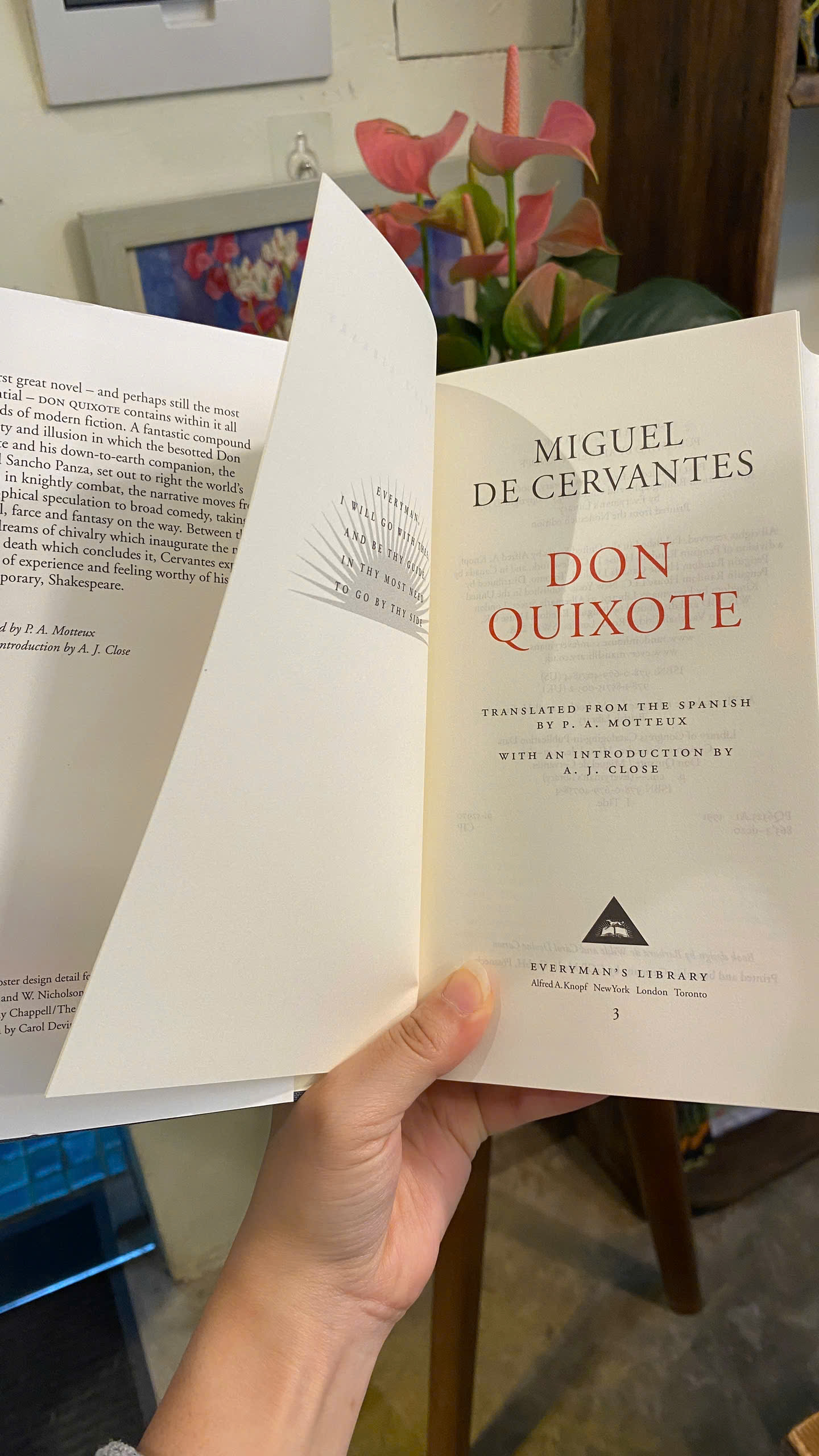 Sách - Don Quixote by Miguel De Cervantes | Everyman’s Library / Classics / Ngoại văn Bìa cứng