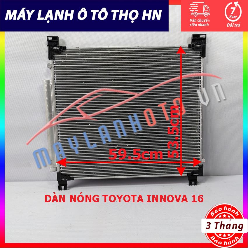 Dàn nóng Toyota Innova 2016 Hàng xịn Thái Lan