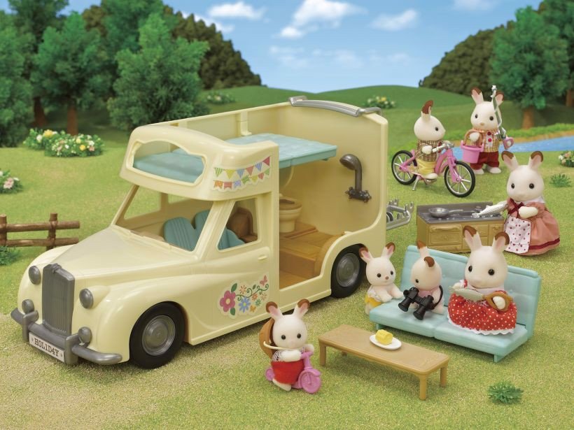 Đồ chơi nhập vai Xe cắm trại gia đình Sylvanian Families