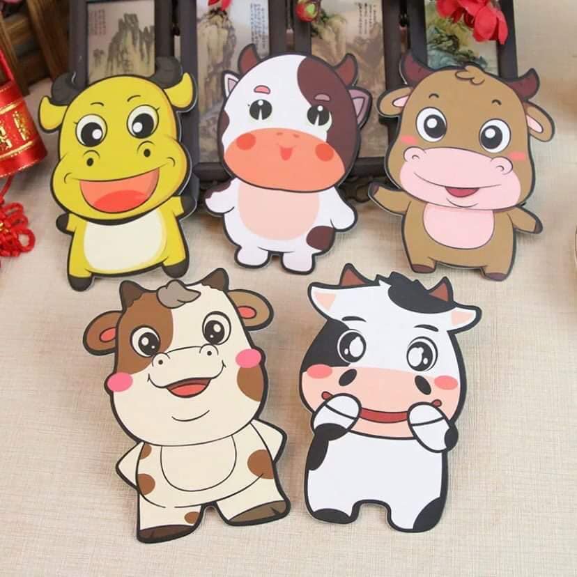 Combo 15 Lì xì hoạt hình Tết 2021