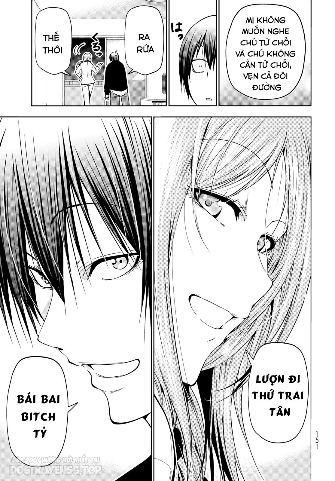 cô gái thích lặn - grand blue chapter 89 50