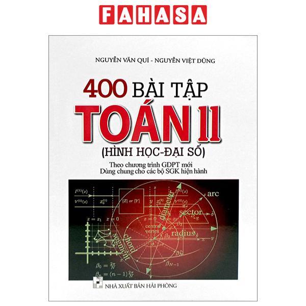 400 Bài Tập Toán 11 - Hình Học-Đại Số