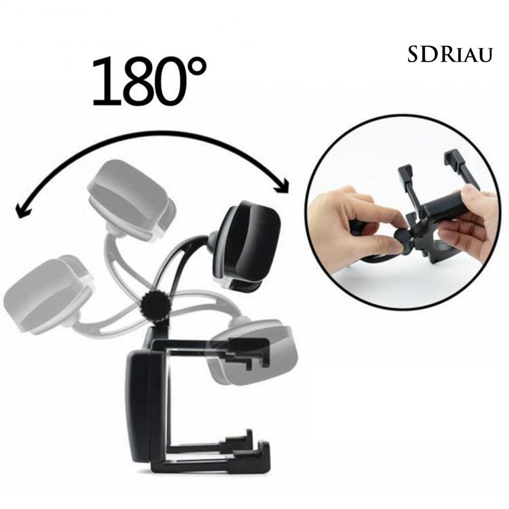 Giá Đỡ Điện Thoại Xoay 360 Độ Gắn Kính Chiếu Hậu Xe Hơi Tiện Dụng