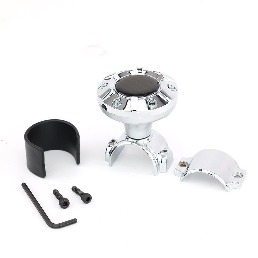 Tay Quay Trợ Lực Vô Lăng Ô Tô CIND JM-7607PS Màu Bạc