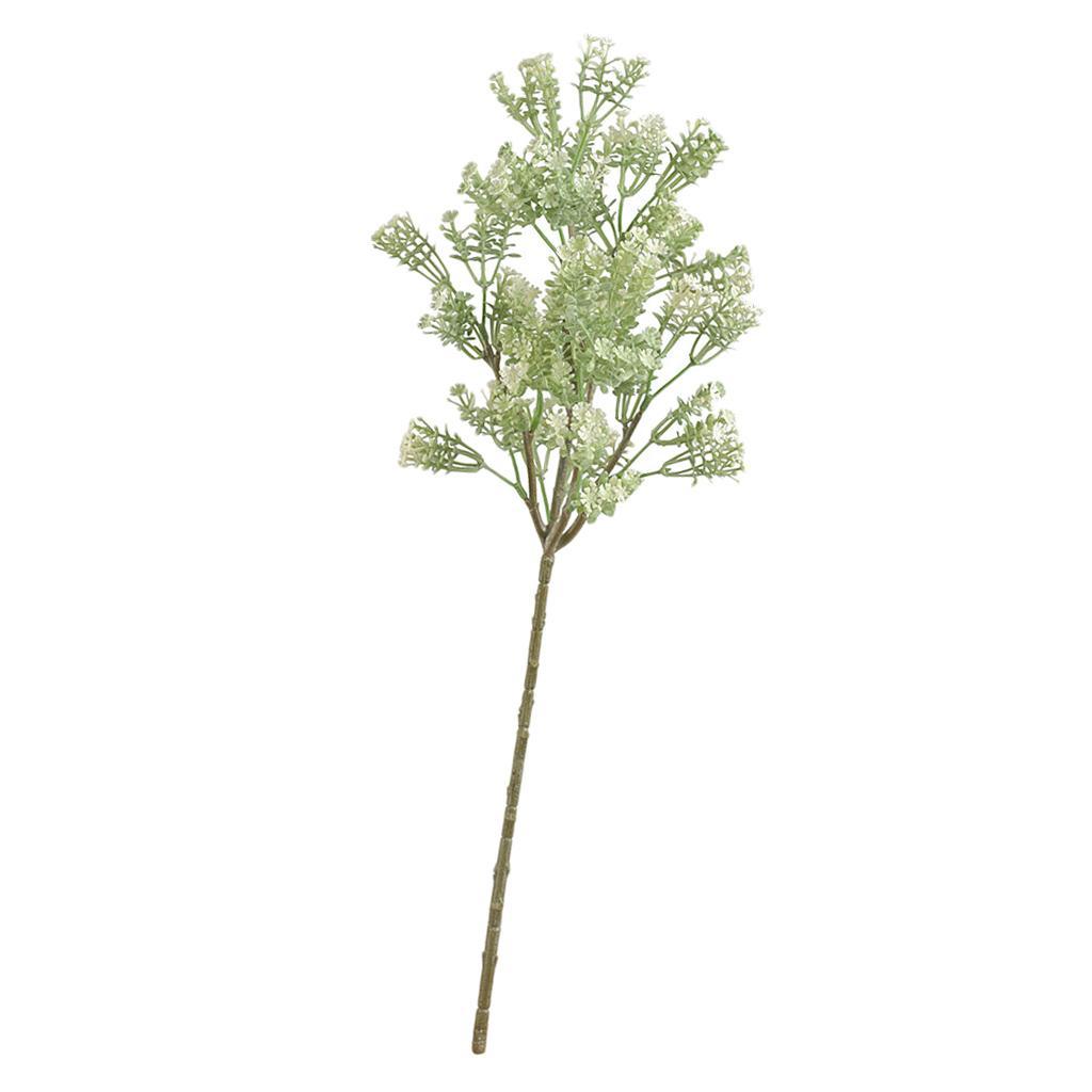 Artificial Fake Flowers Plants Spray Baby Breath/Gypsophila 3 Colors White