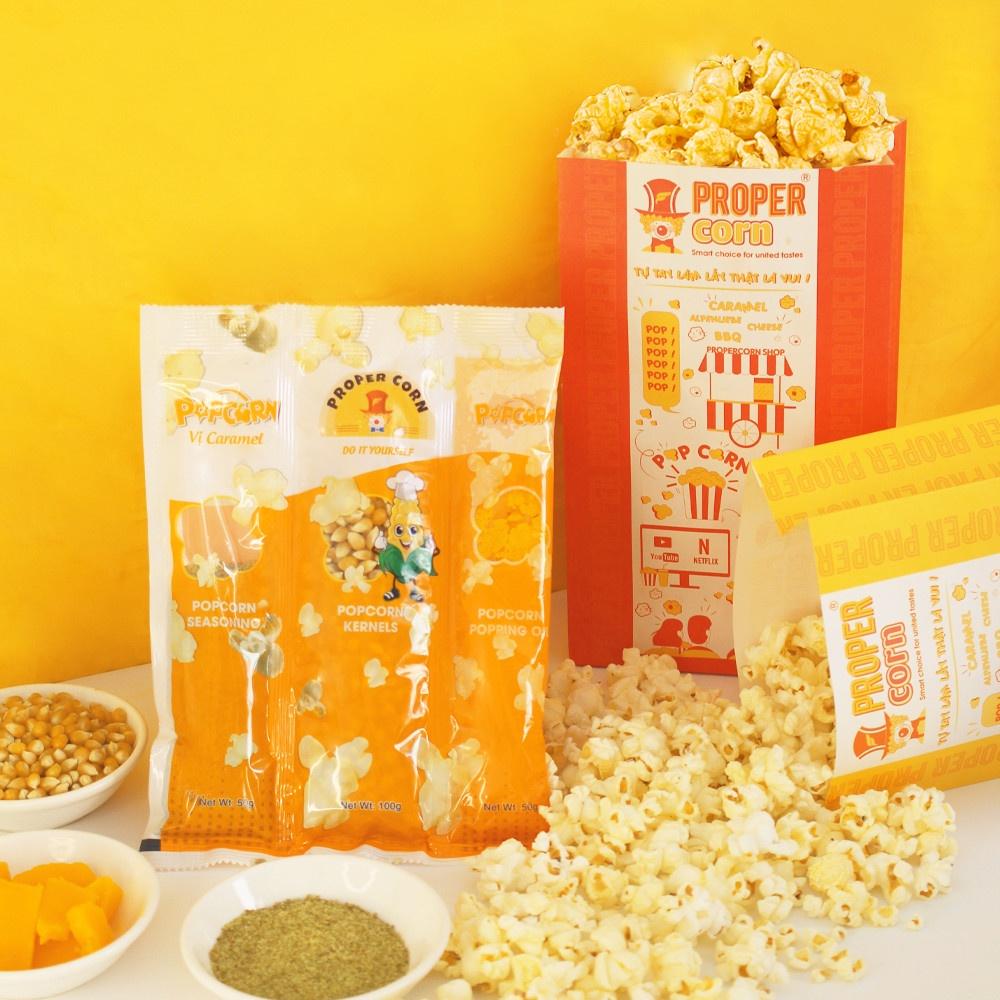 Set nổ popcorn tiện lợi - 