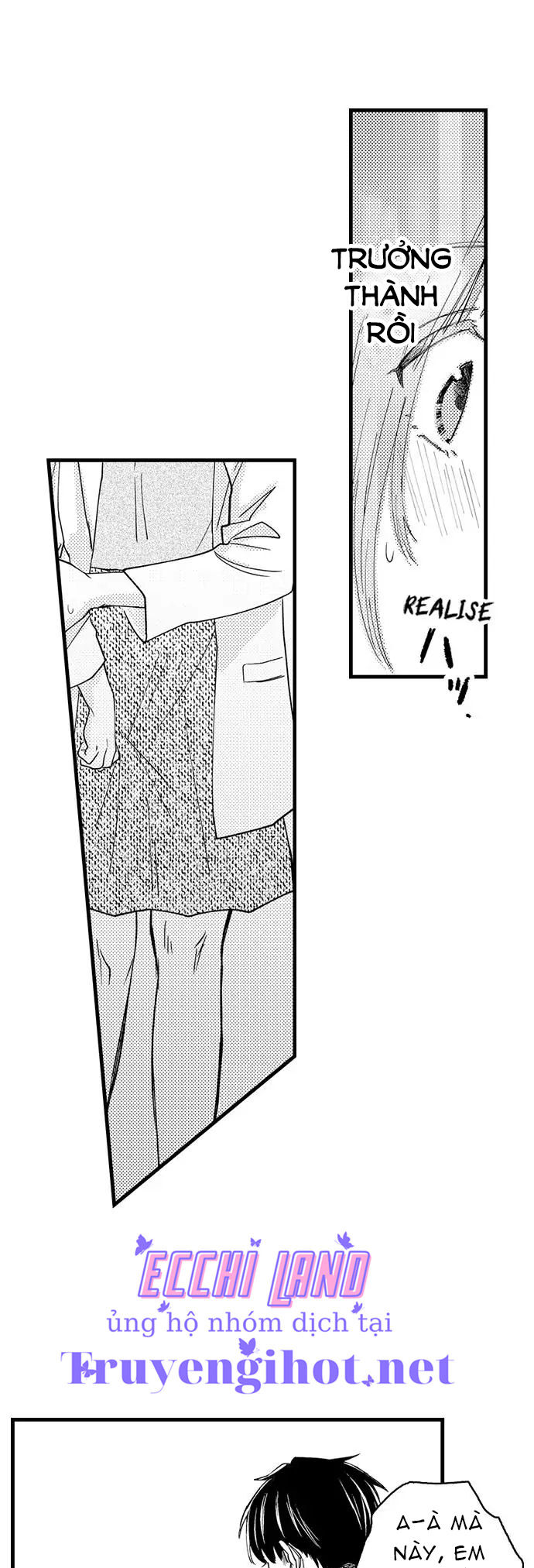 tháng 4, ngăn cách được xóa bỏ, em đã trở thành người lớn để có thể ôm cô (full) chapter 8.1 4