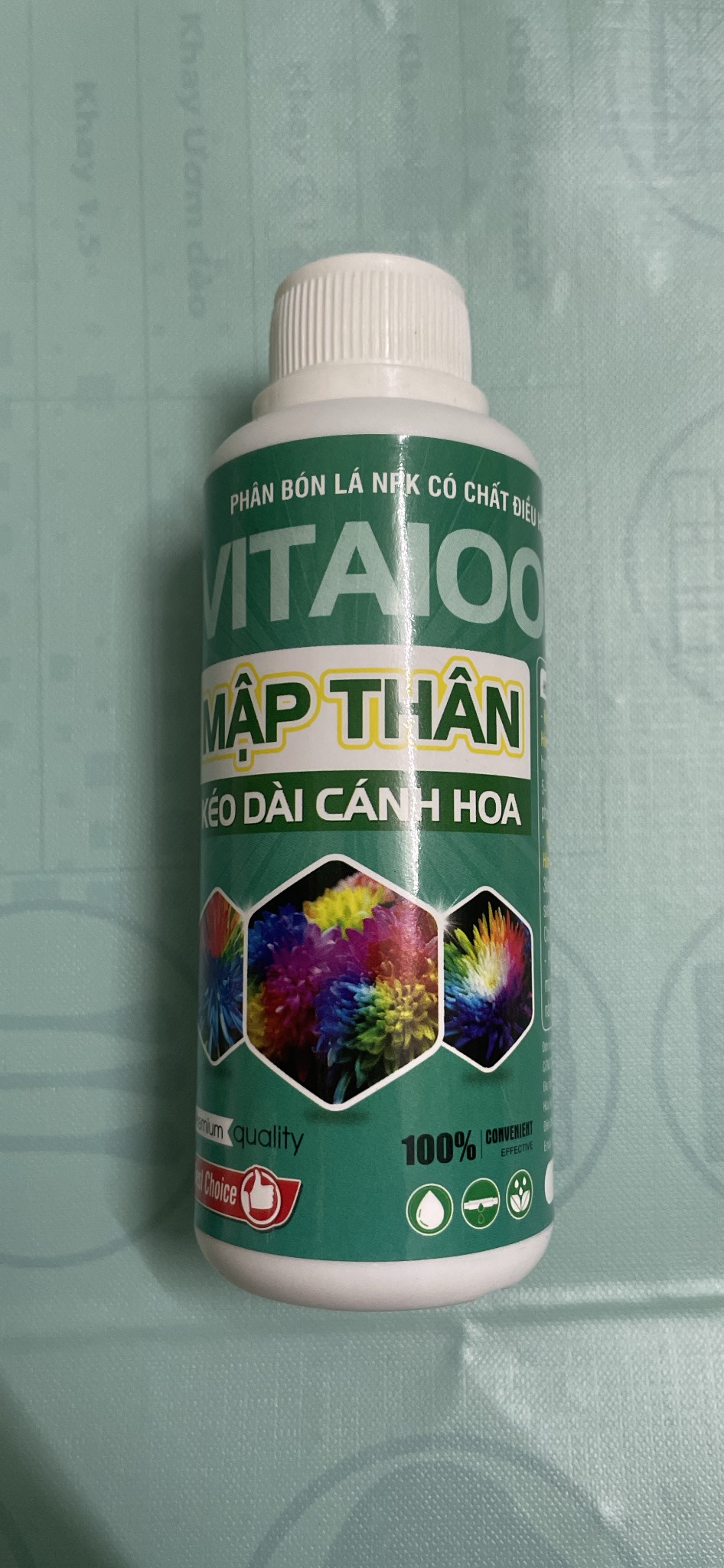 Phân bón điều hòa sinh trường VITA 100 APC mập thân kéo dài cánh hoa lọ 100ml