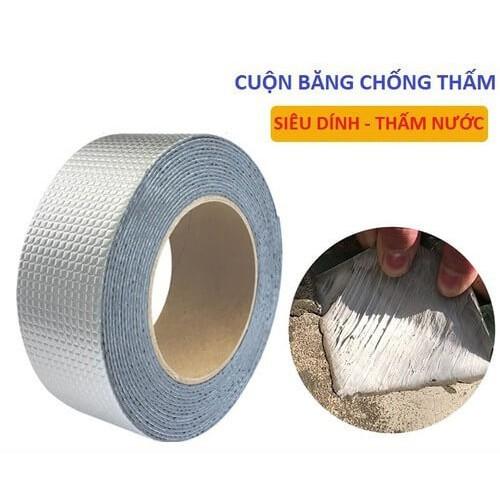 Băng Keo SIÊU DÍNH trên mọi bề mặt, chống thấm nước Nhật Bản khổ 5cm x 5 mét hh007