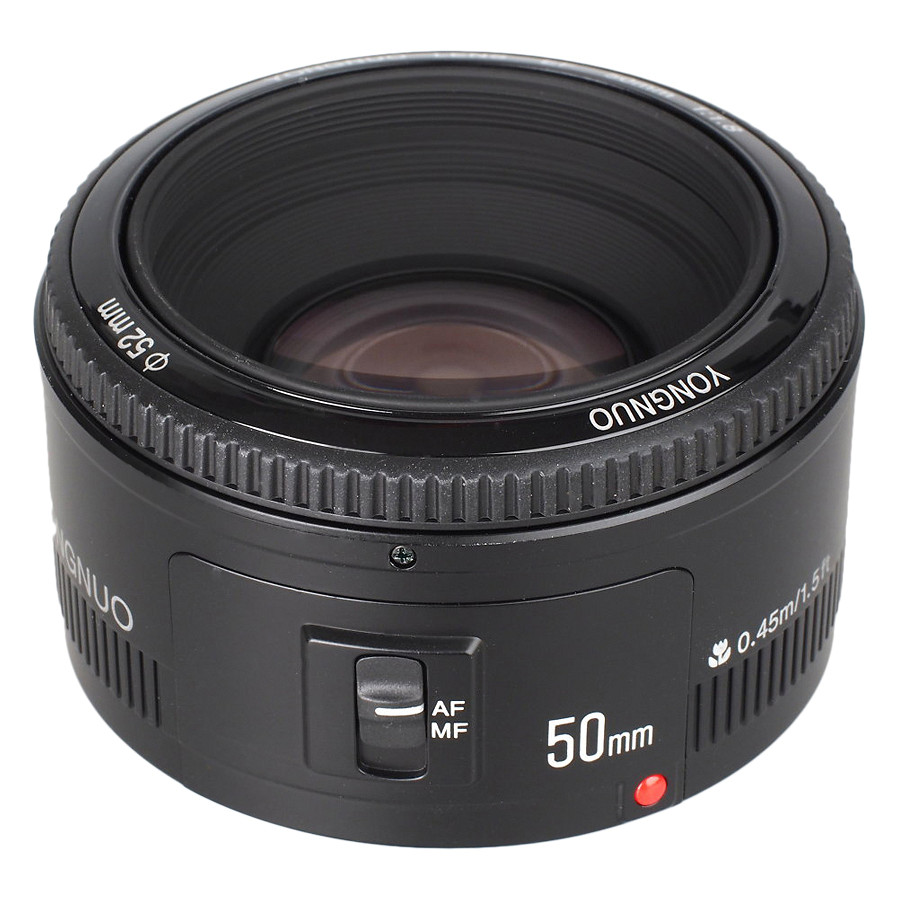 Ống Kính Yongnuo 50mm F1.8 Cho Nikon - Hàng Nhập Khẩu