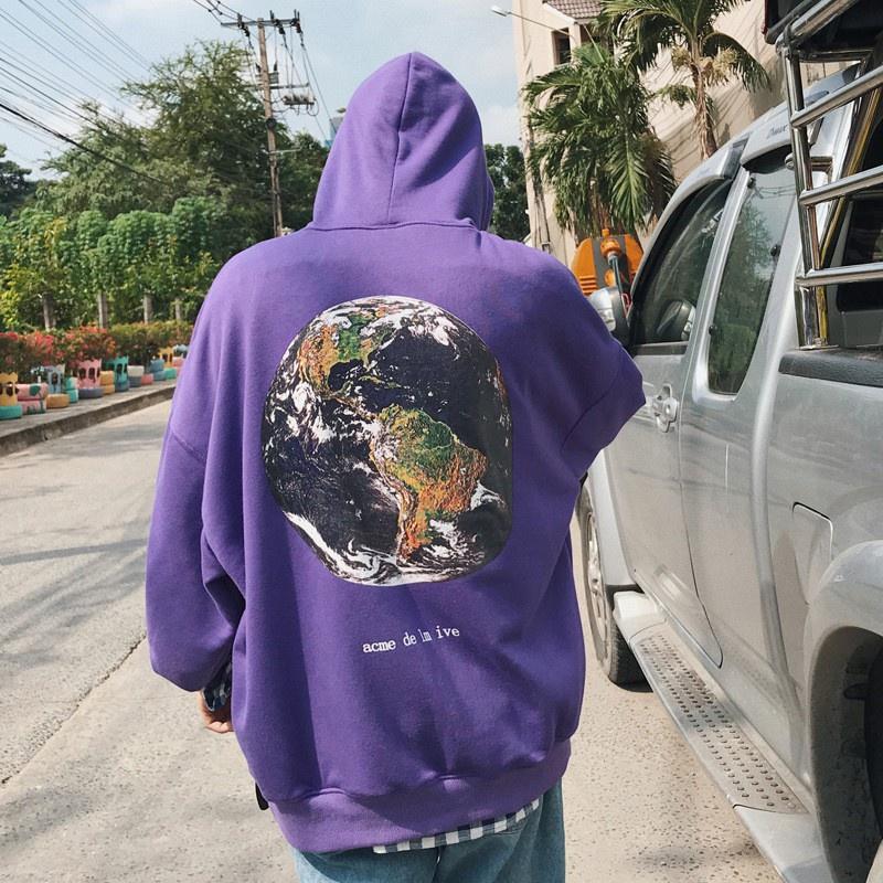 Áo Hoodie nam from rộng mũ siêu to in hình theo yêu cầu phong cách Hàn Quốc