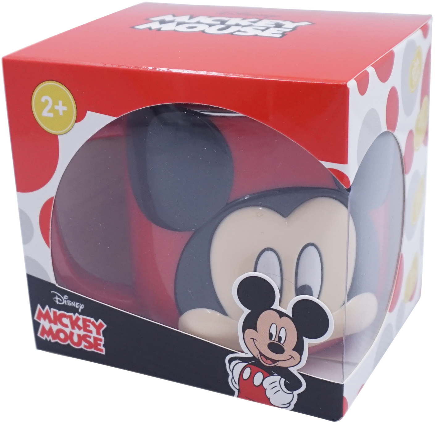 Ly cốc giữ nhiệt Disney hình chuột Mickey Mouse 3D có nắp và quai cầm cho bé - 260ml